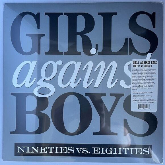 Girls Against Boys ‎– Nineties Vs. Eighties – Limited 150g Vinyl, EP, NEW SEALED - Picture 1 of 2